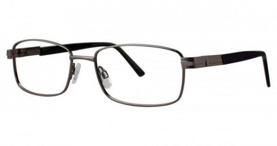 Modern Optical GRAVITY Eyeglasses, Matte Gunmetal/Black