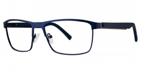 Big Mens Eyewear Club BIG SCENE Eyeglasses, Matte Navy