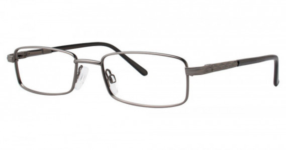 Modern Optical TIGER Eyeglasses, Matte Gunmetal/Black