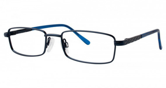 Modern Optical TIGER Eyeglasses, Matte Navy/Blue