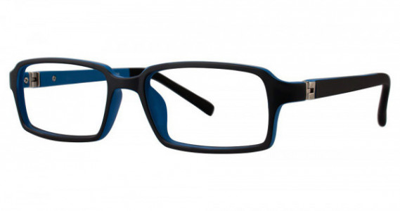 Modz MVP Eyeglasses, Black/Blue Matte