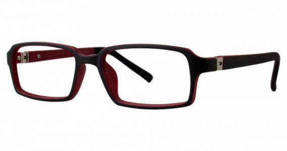 Modz MVP Eyeglasses, Black/Brick Matte