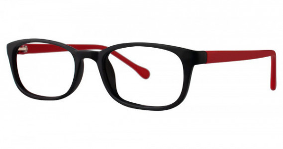 Modern Optical YIPPEE Eyeglasses, Black/Red Matte