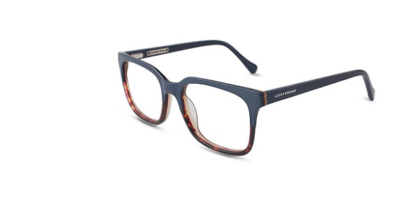 Lucky Brand D403 Eyeglasses, Blue/Tortoise
