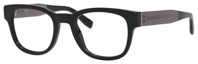 HUGO BOSS Black Boss 0738 Eyeglasses, 0K8X(00) Black Gray Black