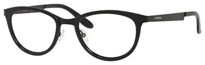 Carrera Ca 5528 Eyeglasses, 0AKJ(00) Shiny Black Matte