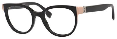 Fendi Ff 0131 Eyeglasses, 029A(00) Shiny Black