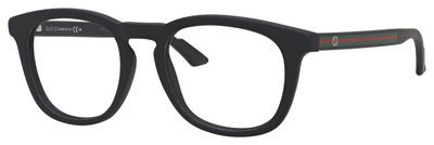 Gucci Gucci 1114 Eyeglasses, 0QE8(00) Matte Black Shiny Blush