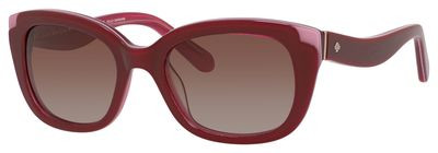 Kate Spade Danella/P/S Sunglasses, W75P(WR) Red / Pink