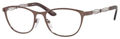 Safilo Design Sa 6027 Eyeglasses, 016H(00) Shiny Light Brown