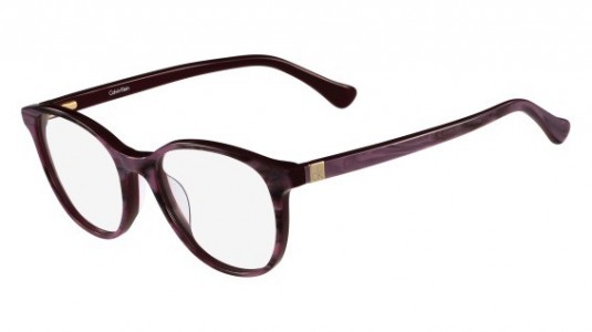 Calvin Klein CK5884 Eyeglasses, (480) STRIPED VIOLET
