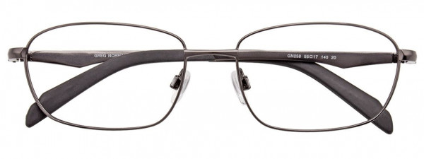 Greg Norman GN258 Eyeglasses, 020 - Satin Dark Grey