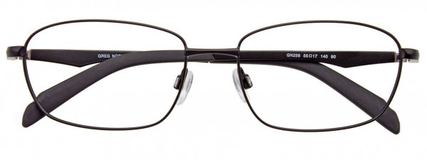 Greg Norman GN258 Eyeglasses, 090 - Satin Black