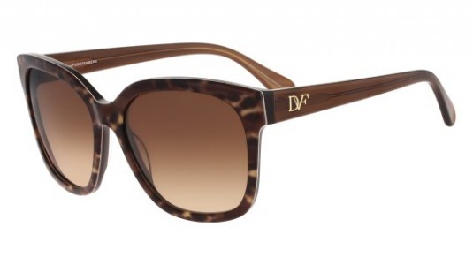 Diane Von Furstenberg DVF602S JULIANNA Sunglasses, (210) BROWN ANIMAL