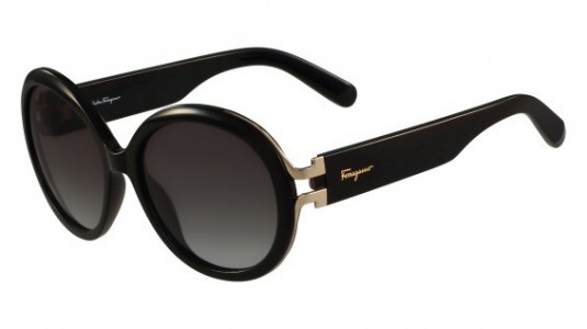 Ferragamo SF780S Sunglasses, (001) BLACK