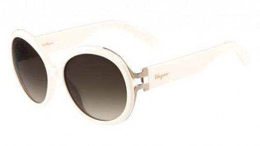 Ferragamo SF780S Sunglasses, (103) IVORY