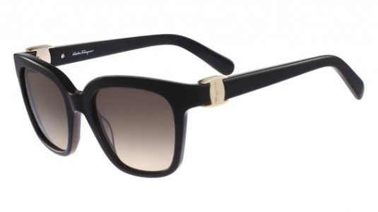 Ferragamo SF782S Sunglasses, (001) BLACK