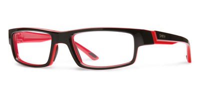 Smith Optics Odyssey Eyeglasses, 0MV5(00) Black Red