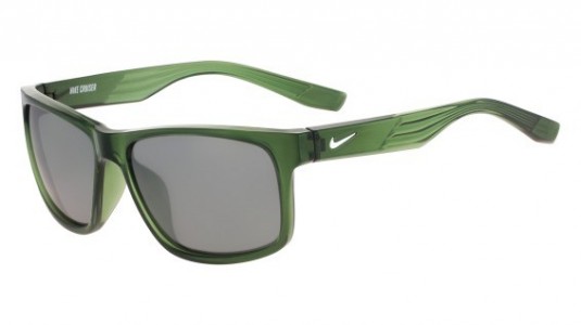 Nike NIKE CRUISER EV0956 TEAM Sunglasses, (301) GORGE GREEN-WHITE W-GRY SIL LN