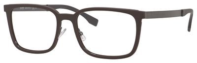 HUGO BOSS Black Boss 0725 Eyeglasses, 0KDM(00) Brown Ruthenium