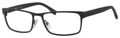 HUGO BOSS Black Boss 0740 Eyeglasses, 0KBQ(00) Black Gray Black