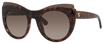 Gucci Gucci 3781/S Sunglasses, 0LSD(HA) Dark Havana