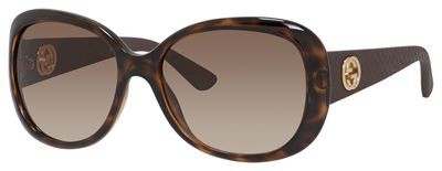 Gucci Gucci 3787/S Sunglasses, 0LWF(CC) Havana Brown
