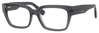 Jimmy Choo Safilo Jc 135 Eyeglasses, 0J8E(00) Transparent Gray