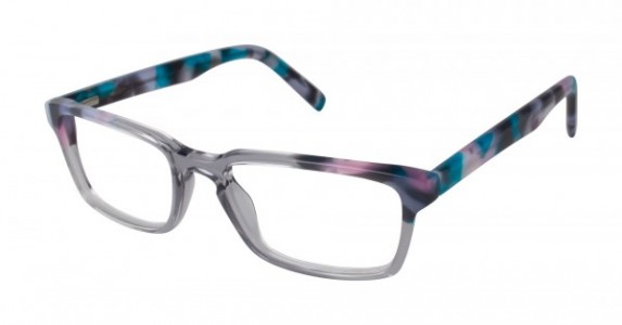 Ted Baker B730 Eyeglasses, Grey/Multi (GRY)