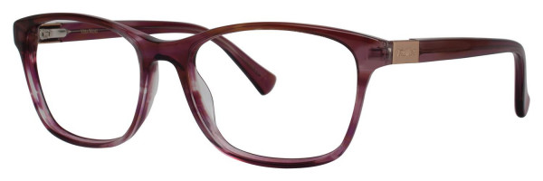 Vera Wang V372 Eyeglasses, Burgundy