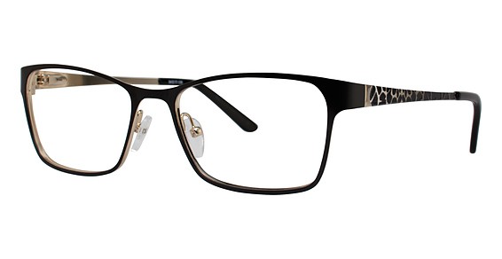 Avalon 8054 Eyeglasses, Black Safari