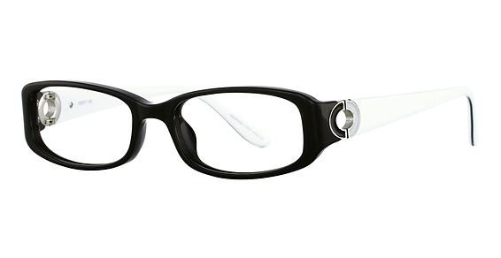 Vivian Morgan 8036 Eyeglasses, Black/White