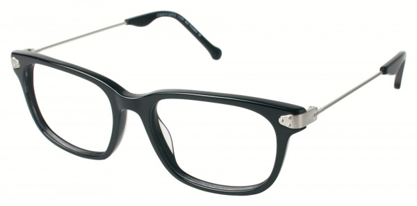 Colors In Optics C1030 PRINCETON Eyeglasses, BLK BLACK