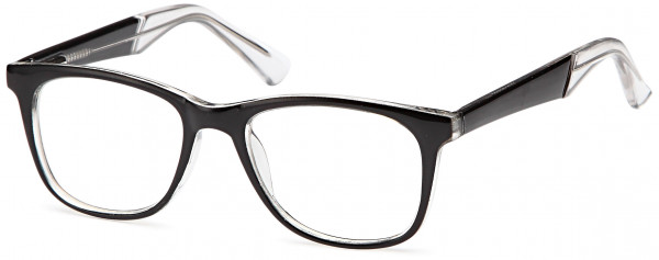 4U US 78 Eyeglasses, Black