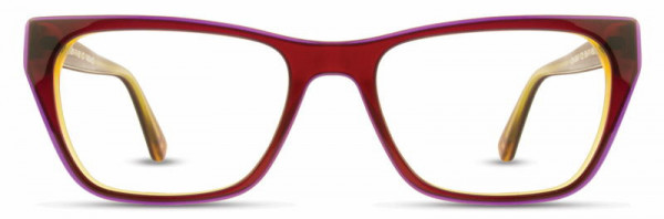 Cinzia Designs CIN-5047 Eyeglasses, 2 - Berry / Citron