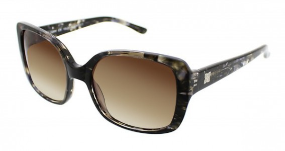BCBGMAXAZRIA VALOR Sunglasses, Black Multi