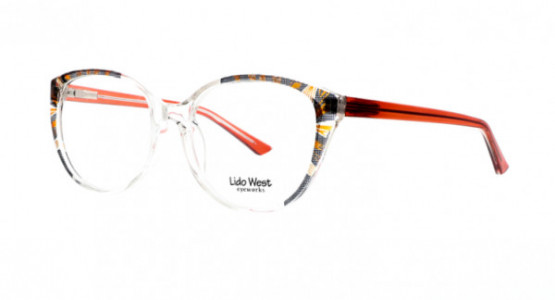 Lido West Ida Eyeglasses, Red