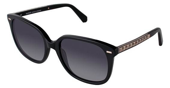 Balmain 2022 Sunglasses, C01 Black (Gradient Grey)
