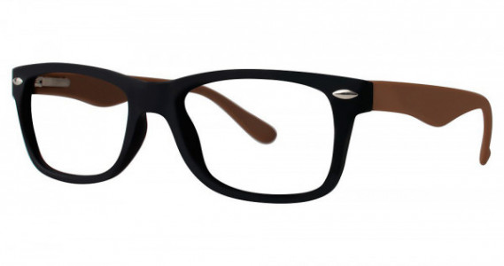Modern Optical CRAZE Eyeglasses, Black/Taupe