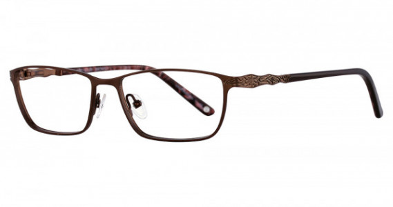 Bulova Florence Eyeglasses, Brown