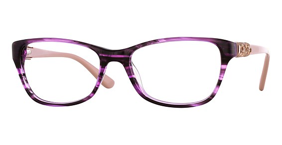 Café Boutique CB1027 Eyeglasses, C-3 Marble Purple
