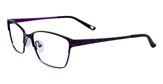 Café Lunettes cafe 3212 Eyeglasses, C-3 Black/Purple
