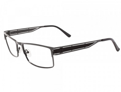 Club Level Designs CLD9174 Eyeglasses, C-2 Gunmetal/Black