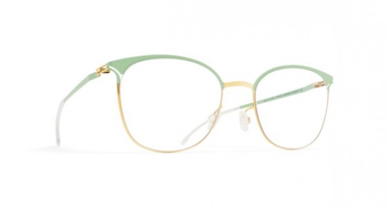 Mykita EDDA Eyeglasses, GOLD/AQUA GREEN