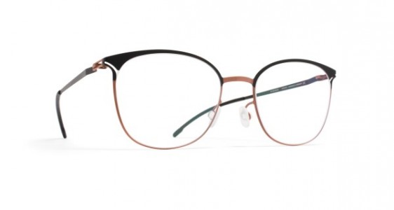 Mykita EDDA Eyeglasses, SHINY COPPER/BLACK