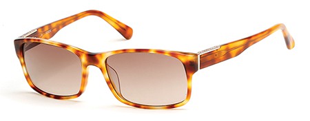 Guess GU-6865 Sunglasses, 53F - Blonde Havana / Gradient Brown