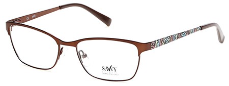 Savvy SV-0402 Eyeglasses, 046 - Matte Light Brown