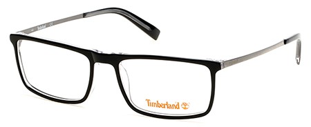 Timberland TB1550 Eyeglasses, 003 - Black/crystal