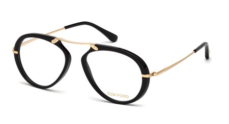 Tom Ford FT5346 Eyeglasses, 001 - Shiny Black