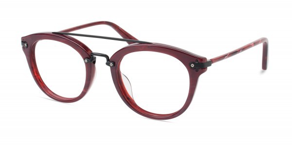 Derek Lam 268 Eyeglasses, Cognac Stone